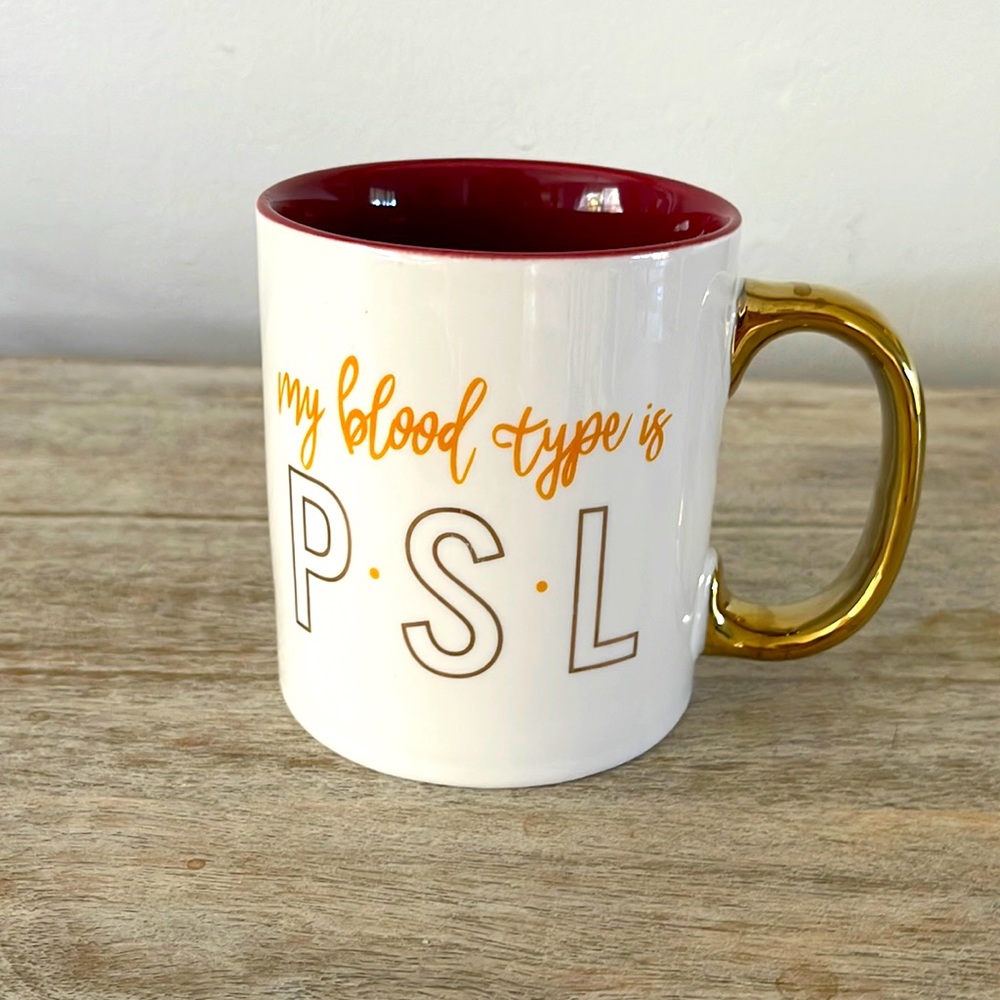 Pumpkin spice latte coffee mug